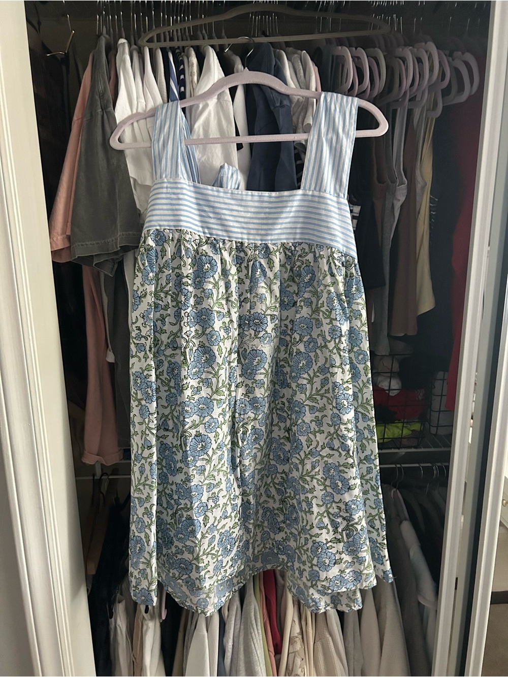 Darling x Olivia stallings - Blue Floral Sundress